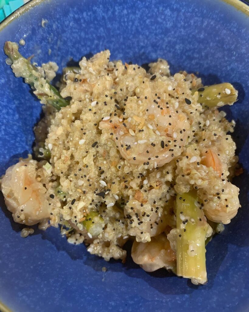 Fuente de hierro, quinoa