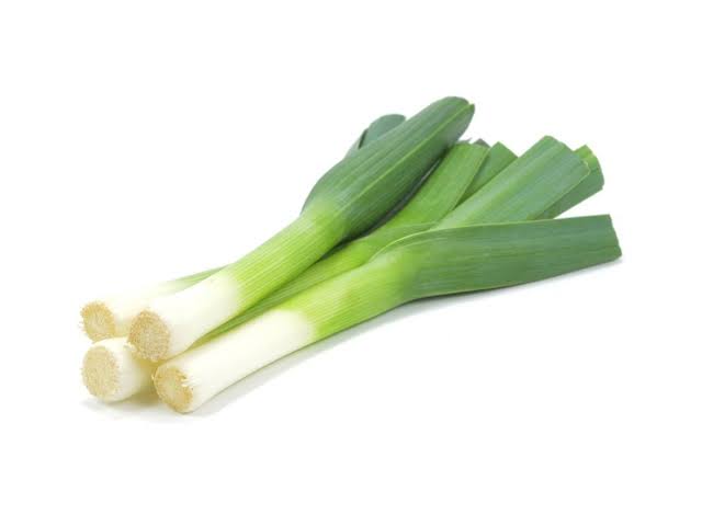 Puerro (alimentos con prebioticos)