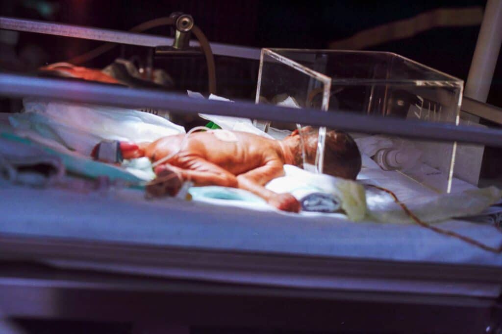 bebé prematuro enteral