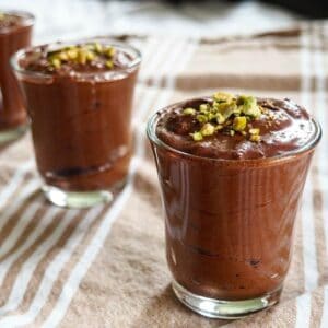 mousse de chocolate