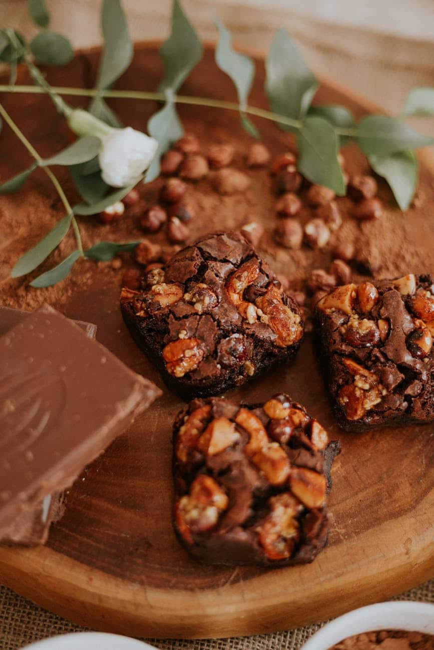 Brownie de nueces y chocolate