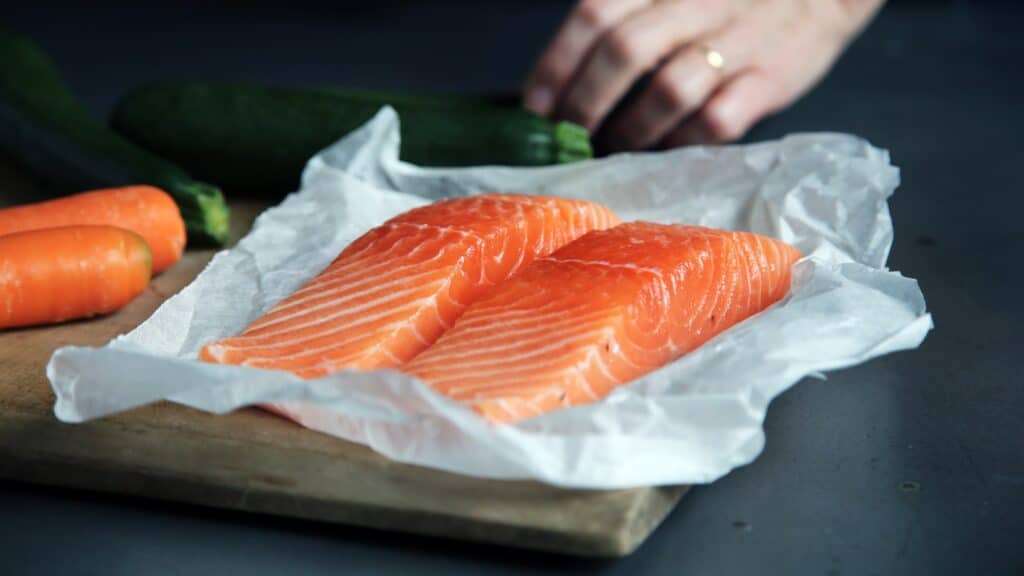 grasas saludables salmón
