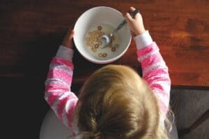 Desayuno complementario al menú infantil