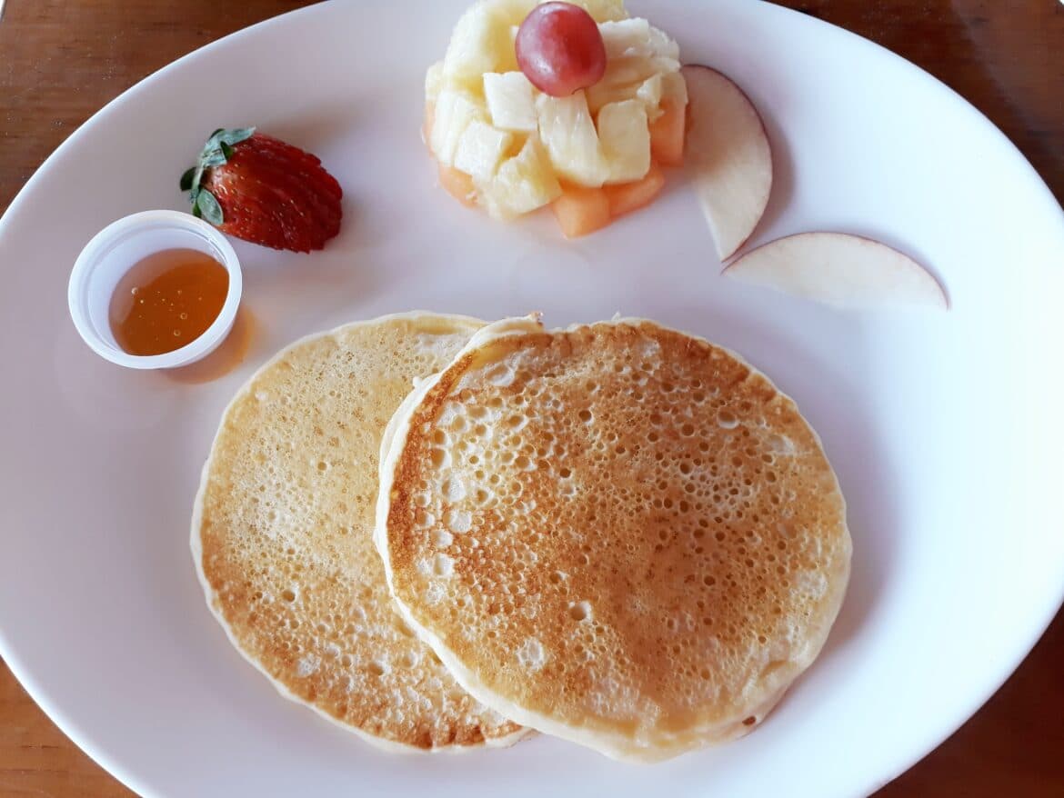 Receta de tortitas saludables… pancakes para todos!