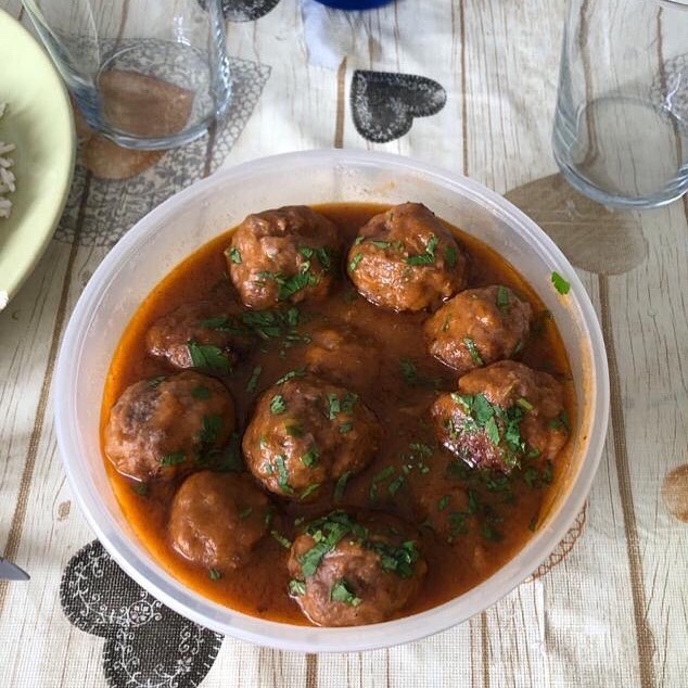 albóndigas de avena