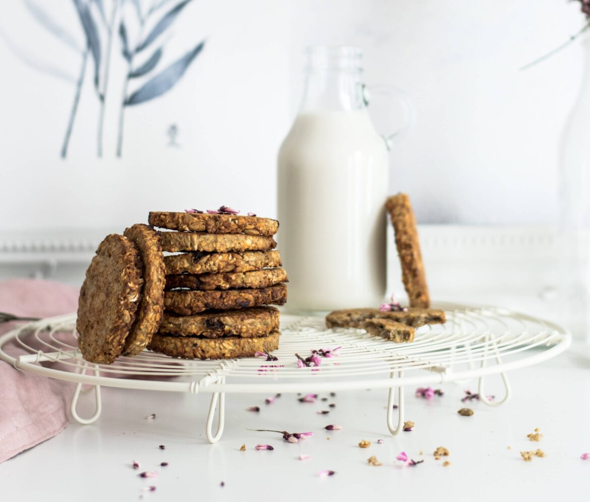 Galletas de avena y plátano: ¡recetas express!