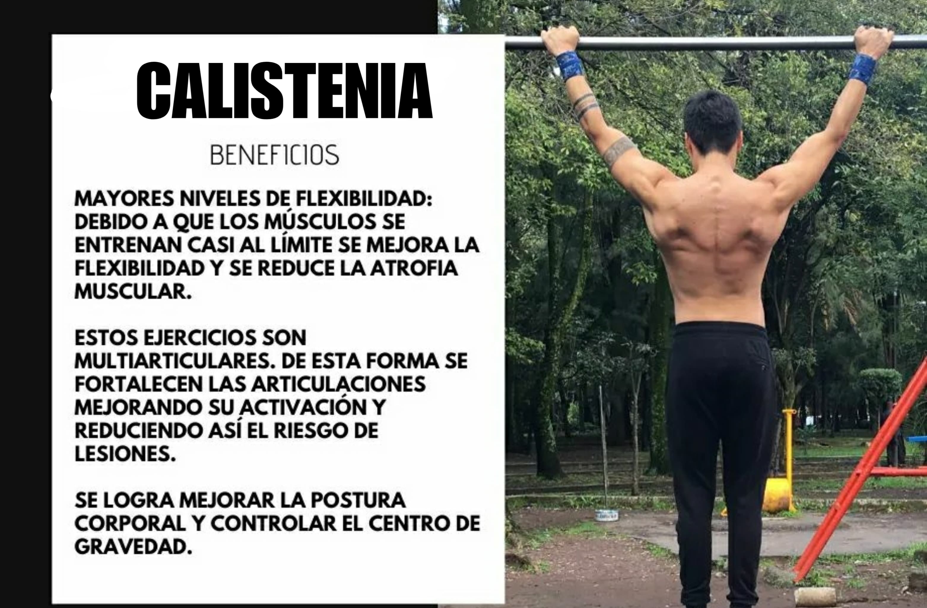 BENEFICIOS RUTINA CALISTENIA 