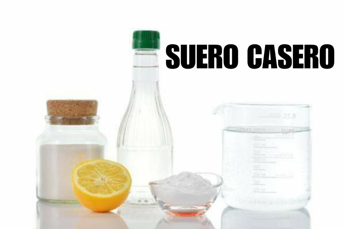 Suero casero hidratante: te explicamos como elaborarlo