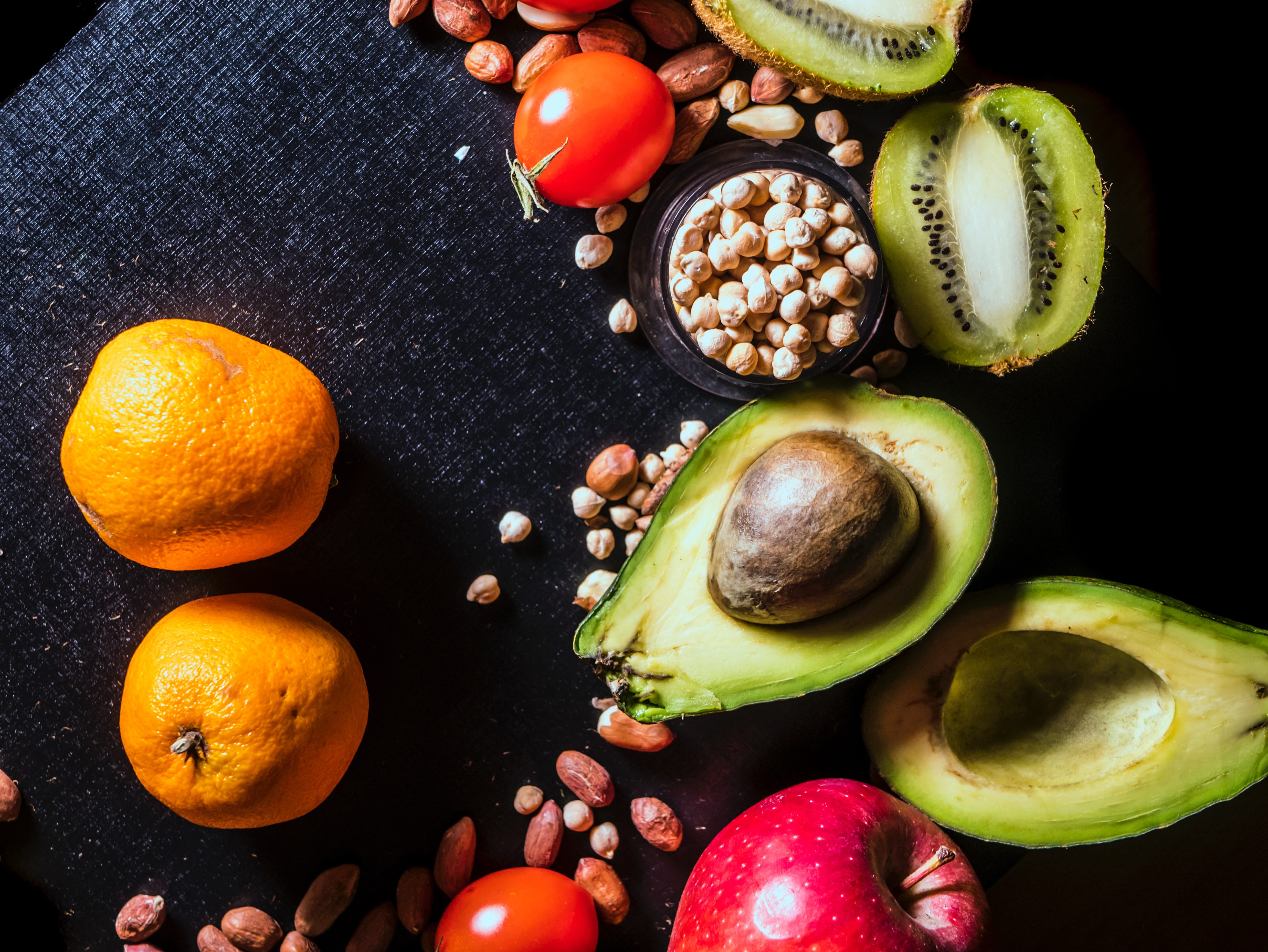 Alimentos con ácido fólico. @Mike en Pexels.