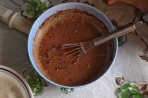 tarta de galleta y chocolate