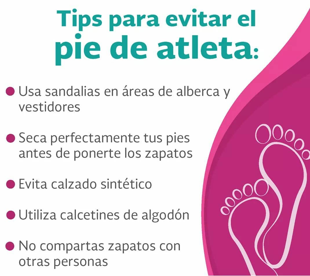 PREVENCIÓN DEL PIE DE ATLETA 