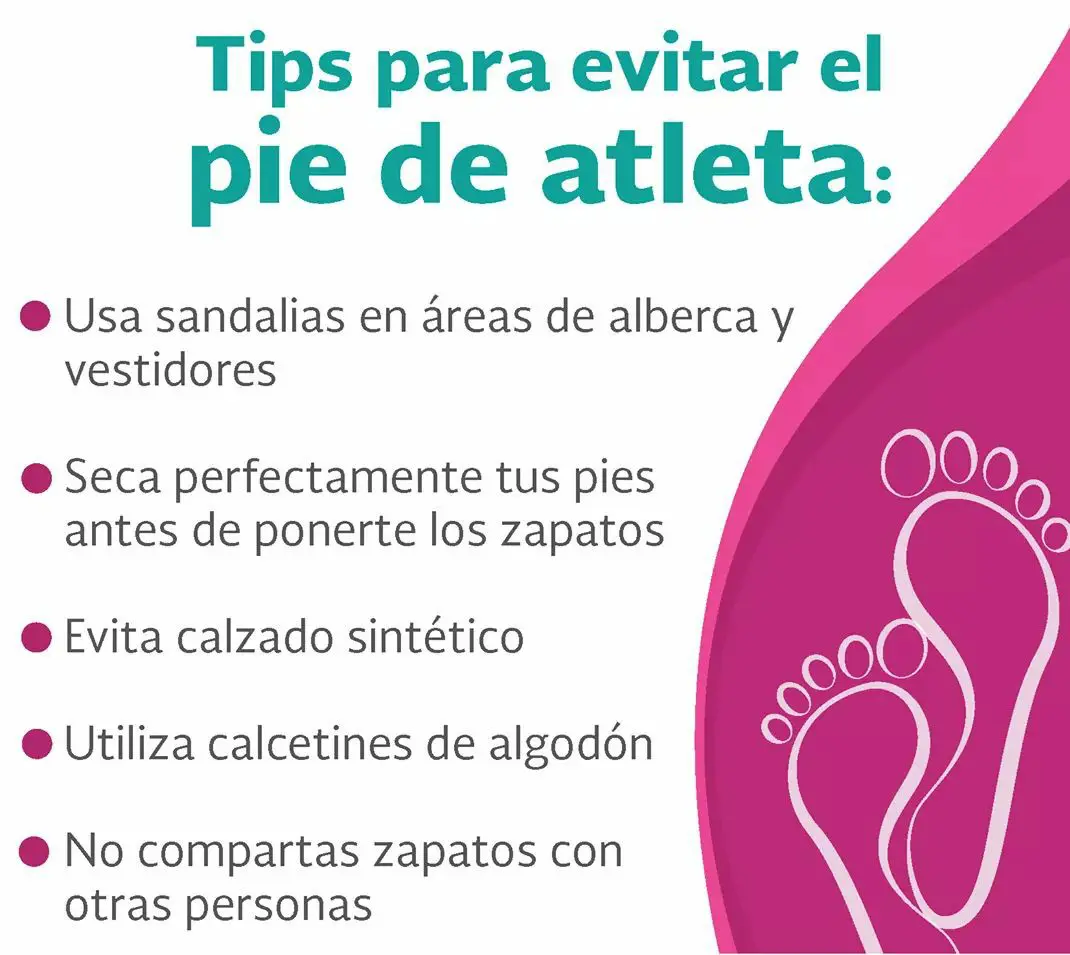 PREVENCIÓN DEL PIE DE ATLETA 