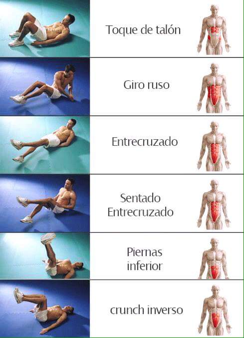  EJERCICIOS PARA SIX PACK 