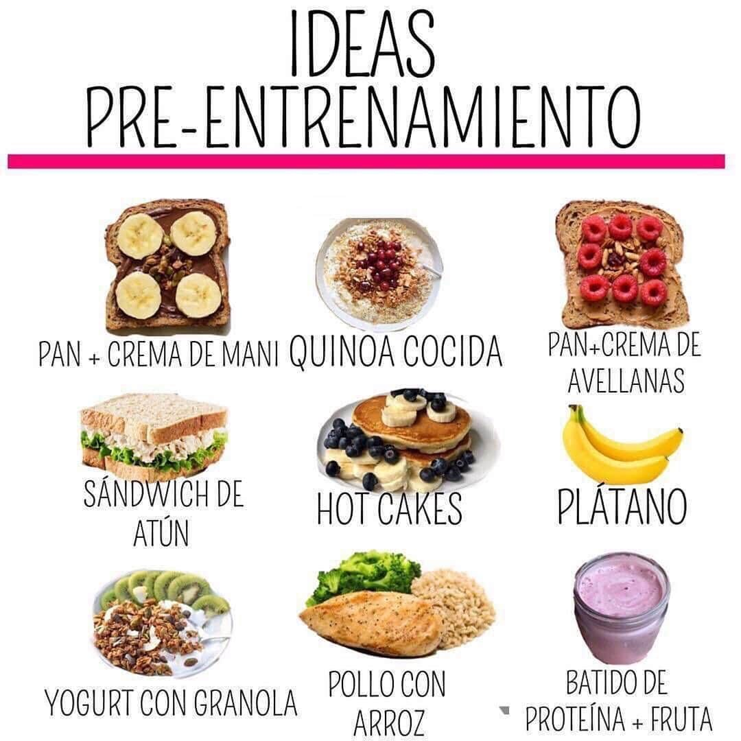 IDEAS PREENTRENO DIETA VOLUMEN 