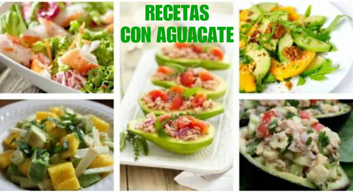RECETAS AGUACATE: Originales, fáciles y deliciosas.