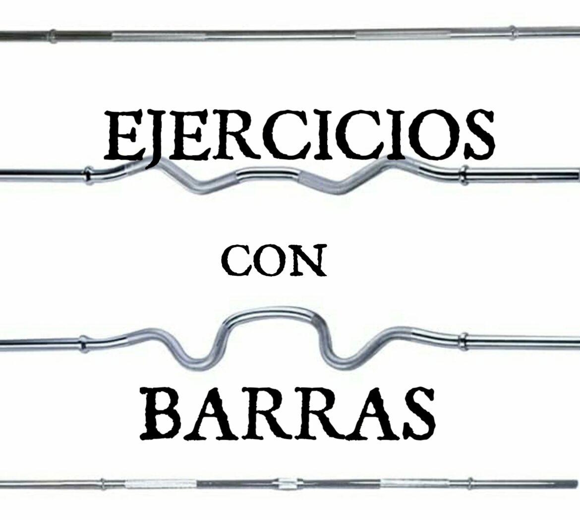 EJERCICIOS CON BARRAS: Guía de ejercicios