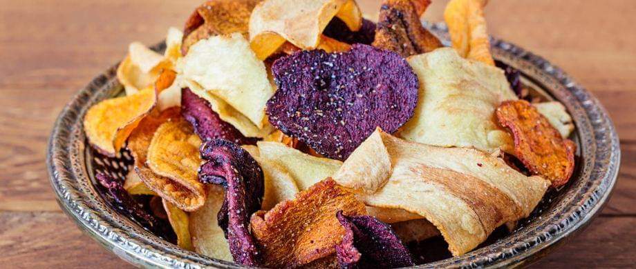 CHIPS DE VERDURAS AL HORNO 