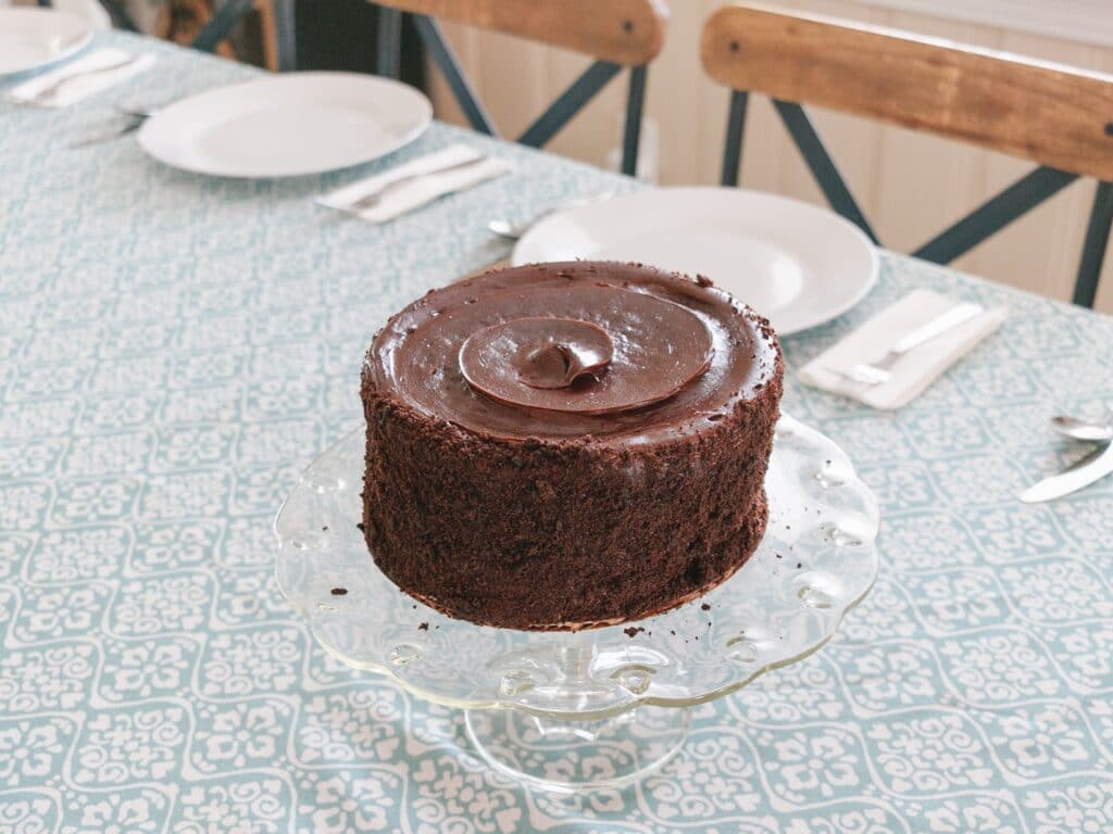 Tarta de cumpleaños sin gluten