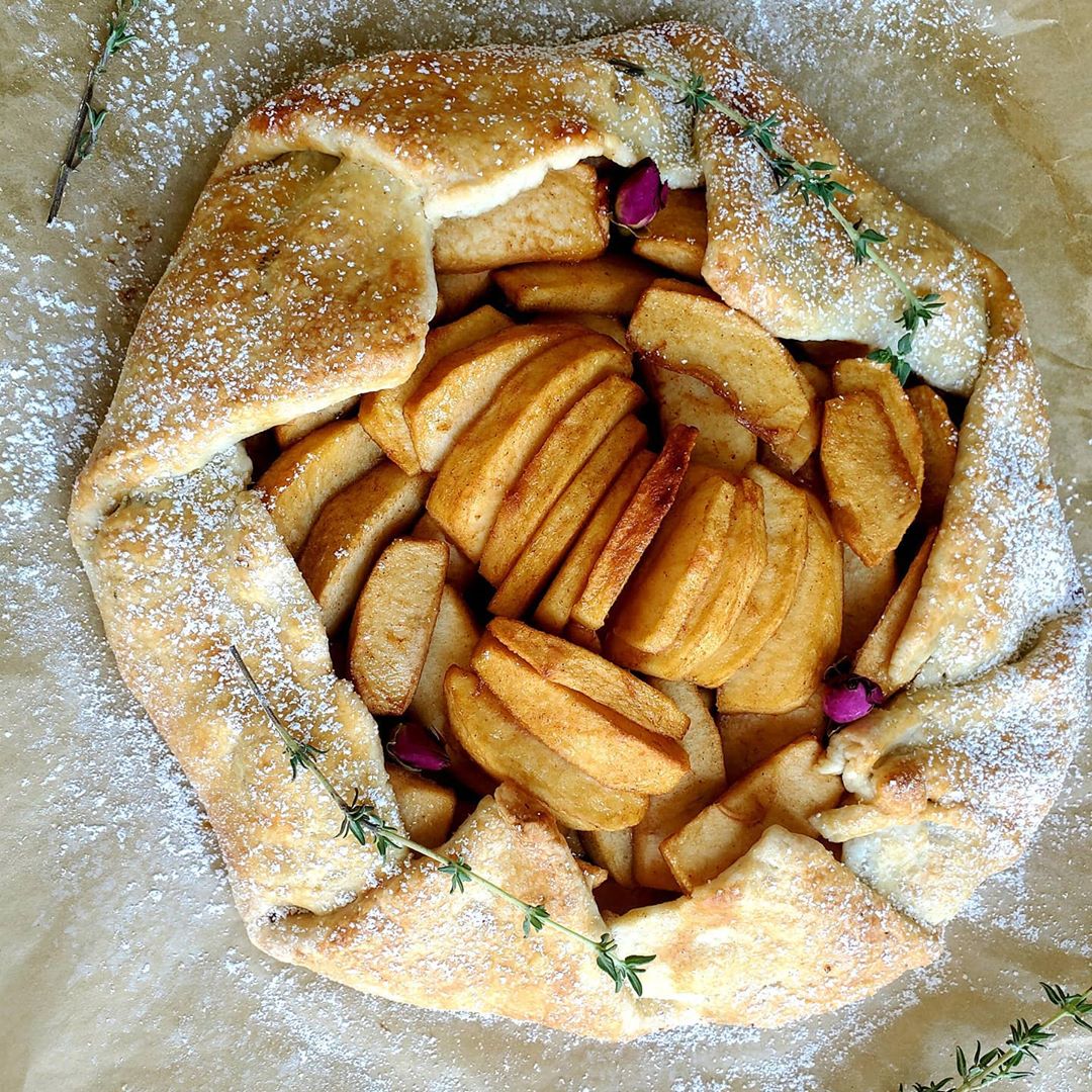 Galette de manzanas