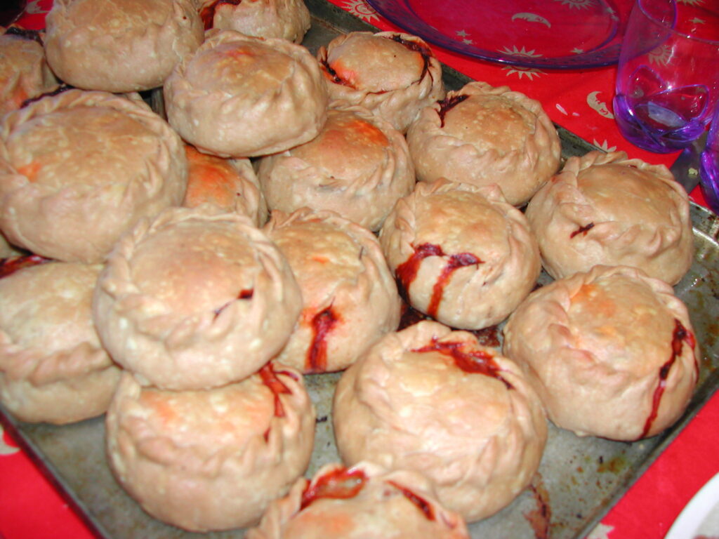 Recetas mallorquinas. Panades