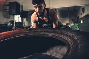 Tire Flip Crossfit